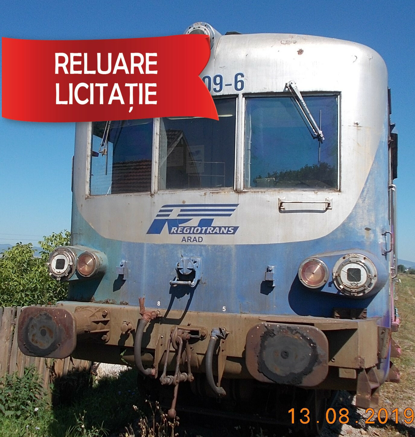 Mijloace de transport feroviar, lotul II, prima licitatie